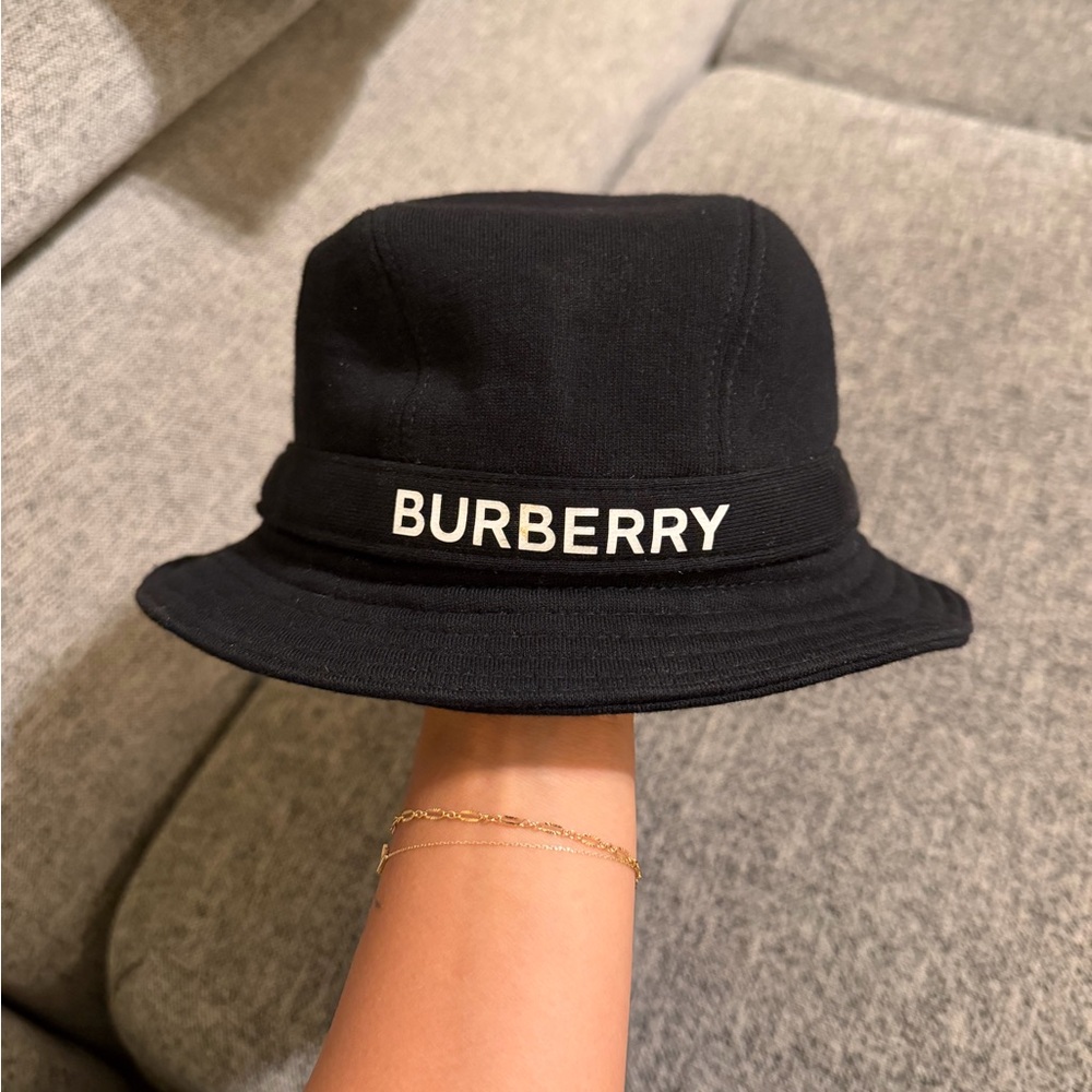Burberry Classic Black Bucket Hat